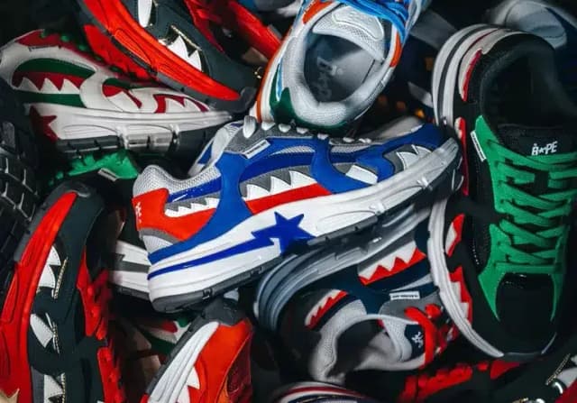 Zapatillas Bape Sta Shark